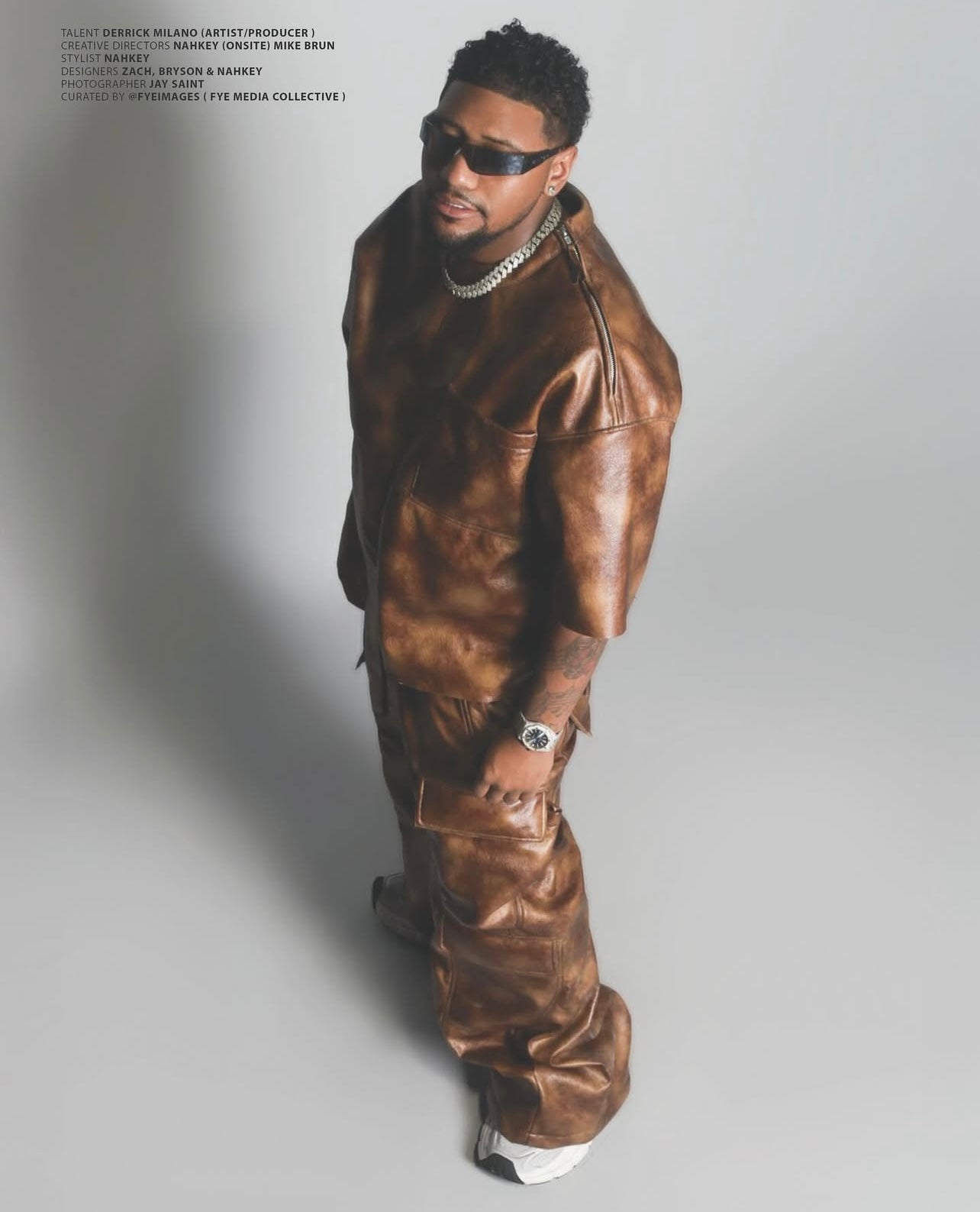 Brown Leather Set